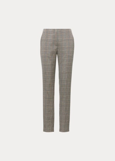 Women's Ralph Lauren Simone Glen Plaid Wool Pants | 856274PWA